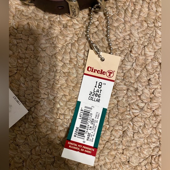 (2) Circle T collars - brand new - one is 14” the other is 18” - Picture 4 of 5